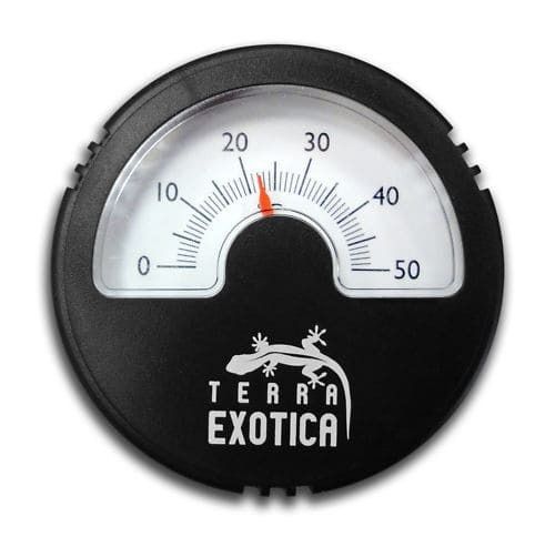 TERRA EXOTICA Thermometer analog | Schwarz