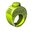 CLICINO Clicker Ring | Lime Green