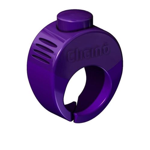 CLICINO Clicker Ring | Dark Violet